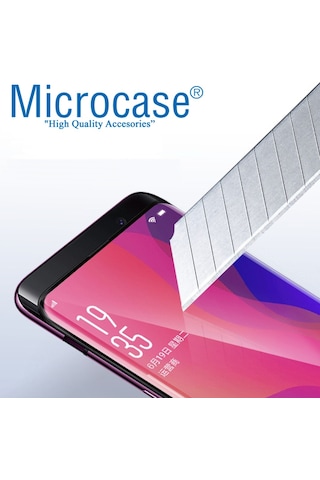 Oppo Find X 3D Curved Tam Kaplayan Tempered Glass Cam