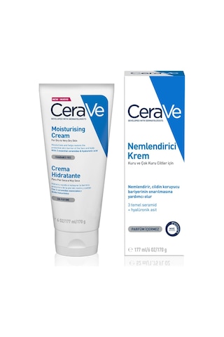 Cerave Kuru ve Çok Kuru Ciltler için Nemlendirici Bakım Kremi 177 ML