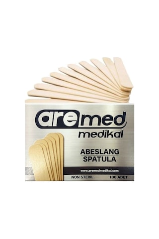 Abeslang Tahta 100'lü X10 Kutu (1000 Adet)  - Spatula