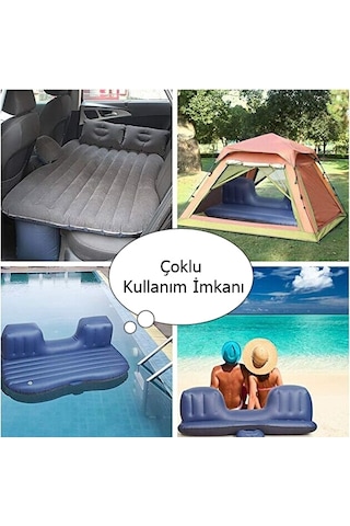 Reidan Oto Şişme Yatak Arka Koltuk Yatak Çift Kişilik Kamp  Yatağı