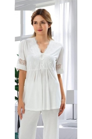 Duchesse 3007 Hamile Lohusa 3'Lü Pijama Sabahlık Takım