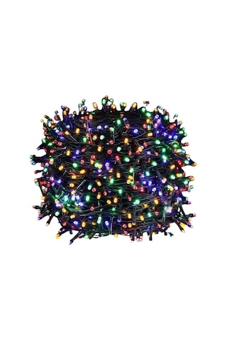 Ledli Fişli Led Dekor Lambası 5m Rgb Yılbaşı Ağacı Işığı Çok Renkli 97396042