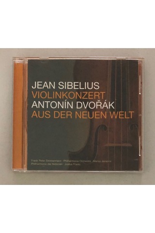 Jean Sibelius Violinkonzert - Antonin Dvorak Aus Der Neuen Welt Cd Orjinal Dönem Baskı