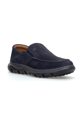 Marcomen 152-23074 Erkek Hakiki Deri Casual Ayakkabı Lacivert