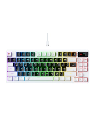 Havit Gamenote KB884L RGB Mekanik Brown Switch Türkçe Klavye