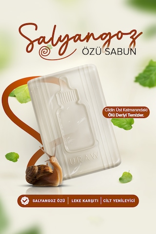 Uraw Salyangoz Özlü Sabun 100 G