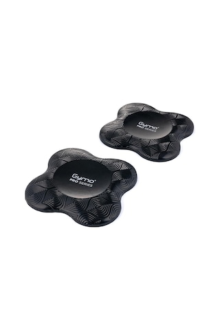 Gymo Pro Series Yoga Diz Koruyucu 2'li Set Siyah Siyah