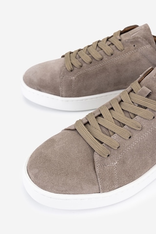 Valmenti Erkek Hakiki Deri Bej Süet Sneakers & Spor Ayakkabı 04 4411 Erk Ayk Y26 Bej Suet