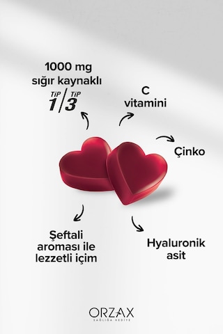 Collagen Beauty Gummies 60 Çiğnenebilir Jel Form