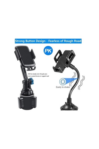 Zyzqstore Araba Kupası Cep Telefonu Tutucu, Ayarlanabilir, Çok Renkli, Cep Telefonu Tutucu Çok Renkli