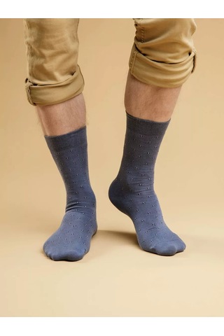 Nosko Yüksek Çoraplar 4 Çift 226894817 Mavi