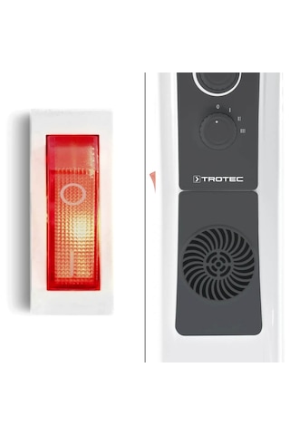 Trotec TRH 22 E 2400 W 9 Dilim Fanlı Yağlı Radyatör