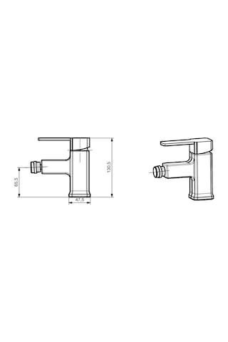 Ulu-el Bide Lavabo Bataryası Musluğu Çeşmesi Krom
