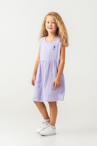 U.s. Polo Assn. Kız Çocuk Mor Elbise 5274-49887 Mor