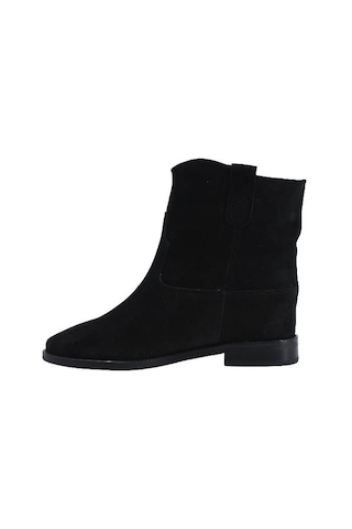 Poletto Hakiki Deri Kahve Bot Düz 482 02-2256 Kahve