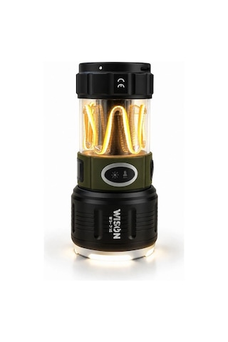 Wison Ws-705 10w 1000 Lümen Powerbank Özellikli Type-c Şarjlı Çok Fonksiyonlu Kamp Feneri Renkli