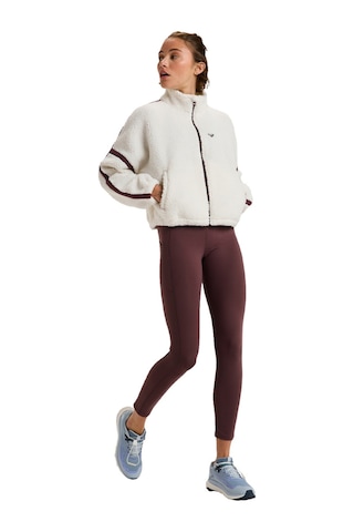 Roxy Roxy Boundless Spirit Zippered Kadın Beyaz Polar Ceket Wcf0 Beyaz