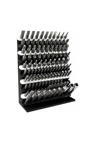 Modüler Dikey 4 Mm 1/4 Bit Organizeri Tornavida Uç Düzenleyici Stand
