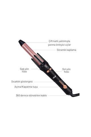 Yui KB302 Otomatik Saç Şekillendirici Maşa