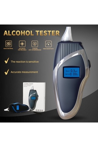 Ty9000 Profesyonel Taşınabilir Weichuang01 Lcd Ekran Alkolmetre