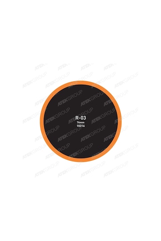 Maruni Model R03 İç Lastik Tabaka Yaması Yuvarlak 76mm