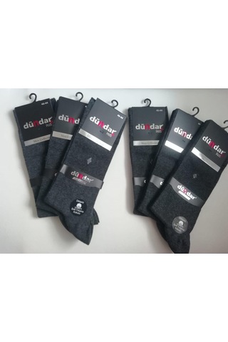 6 Adet Dündar Erkek Plus Likralı Çorap