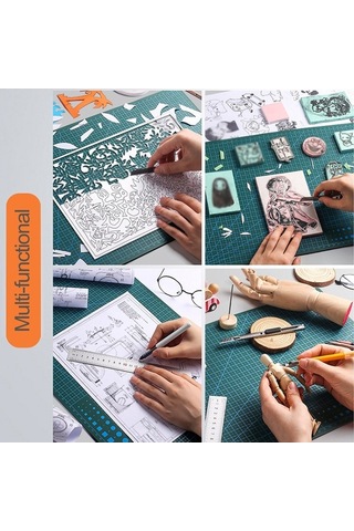 Besthome1 Mavi A3 Pvc Kesim Tabanı - 1.4mm Kalınlık - Sanayi & Tasarım Destekli