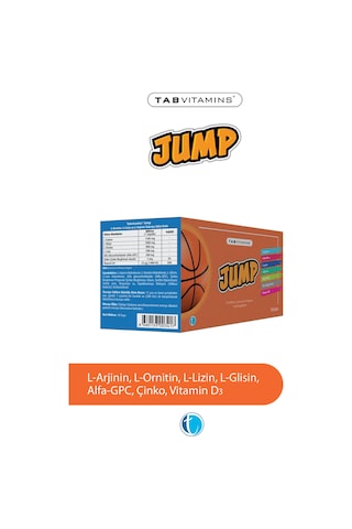 Jump 30 Saşe L-arjinin, L-ornitin, L-lizin, Alfa Gpc