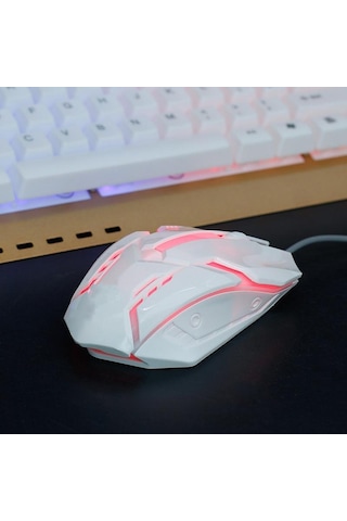 Vaorlo X1 Oyun Gamer Kablolu Ergonomik Led Mouse