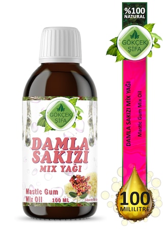 Gökçek Şifa Damla Sakızı Mix Yağı 100 ML