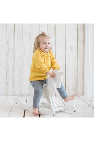 Organicera Organik Bebek Pantolon,Gri