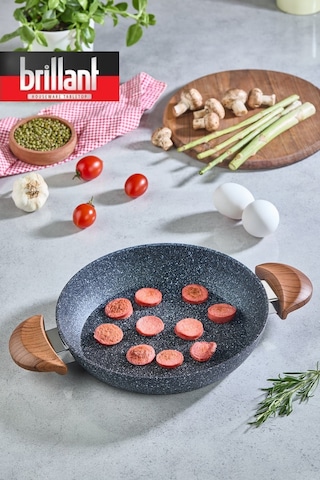 Alpha Bio Granit Sahan 18 Cm Antrasit