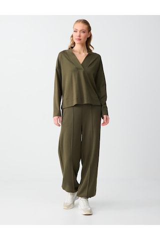 Jimmy Key Haki Normal Bel Lastikli Paça Uzun Modal Jogger Pantolon 6sw115629312