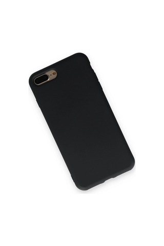 Apple, Uyumlu iPhone 7 Plus Kılıf Nano İçi Kadife - Siyah - Aflc-877113