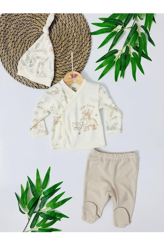 Argentina 3 Li Yeni Doğan Set Krem