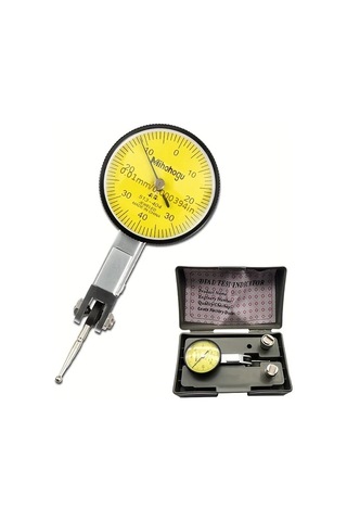 Boatshop1 1pc 0 İla 0 8 Mm Hassas Metrik Kızaklı Raylar Kadranlı Test Göstergesi Ölçüm Aracı Seviye Göstergesi