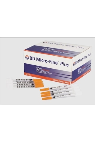 Medikaltec Micro-fine Plus 0,5 Ml Insülin Enjektörü 100 Adet