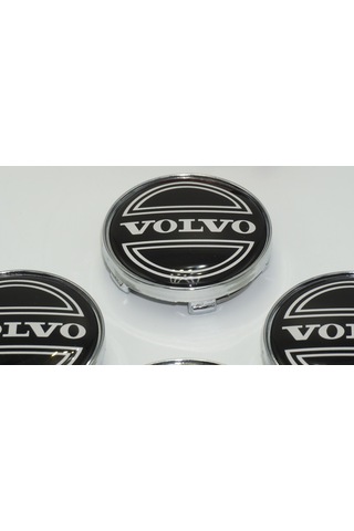 Dk Tuning Volvo Jant Göbeği Kapak Seti 60mm Gümüş Renk