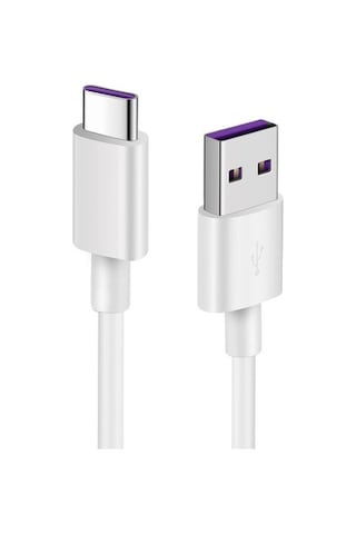 Huawei 5.A Type-C Usb Super Charge Hızlı Usb Şarj Veri Kablosu