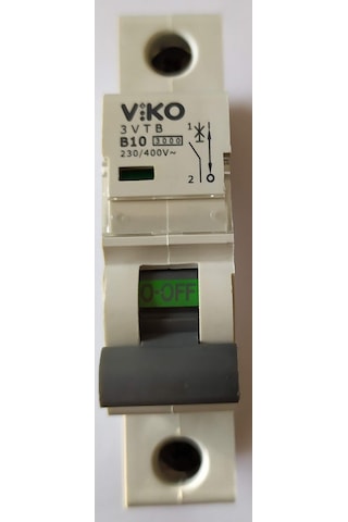 Viko 1X10 Amper W Otomat B Tipi 4.5Ka Sigorta 4Vtb-1B10