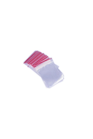 Kilitli Torba 6x7 Cm 100'lü Kilitli Buzdolabı Poşeti Şeffaf Naylon Torba Kilitli Saklama Poşeti