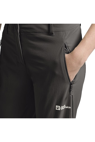 Jack Wolfskın Jack Wolfskin Hikeout Kadın Siyah Outdoor Pantolonu 6000 Siyah