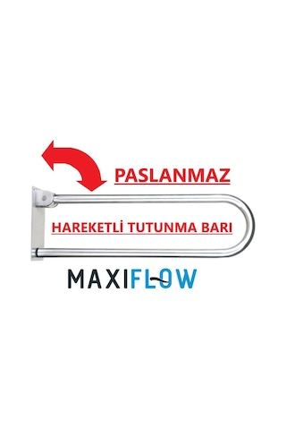 Maxiflow Hareketli Engelli Tutunma Barı Tutamak
