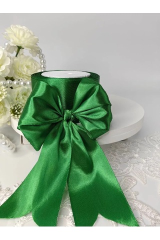 Magazin Dla Rukodel'nic Ip Gavrilov R N Saten Yeşil Paketleme Şeridi 5 Cm 22 Metre 142432312