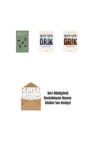 Everest Açıkhava 29 - Kedilere Dair + Ankara Yazıları + Resim Yazıları + Okuma Sticker'ları