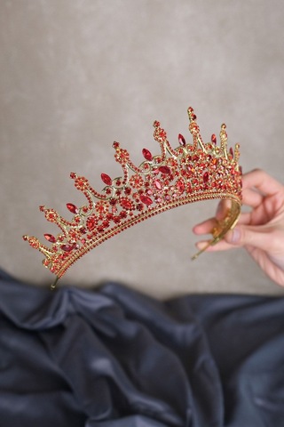 FdayAksesuar En Güzel Gelinlere Özel Leonis Prenses Model Gelin Kına Tacı FRDY31654