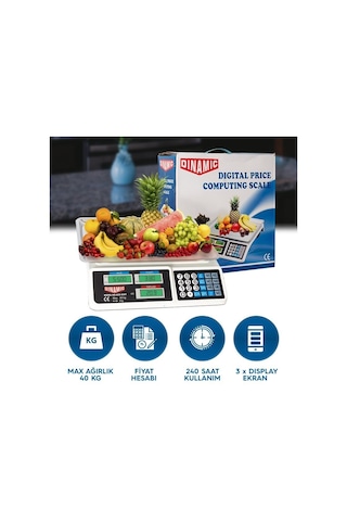 Elektronik Terazi 40 Kg Go50604891760 Çok Renkli