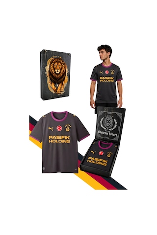 Gs Frm 043 785013 Galatasaray Orjinal Lisanslı Puma 2026/2027 Deplasman Siyah Forma Uv Kutu Hediyeli