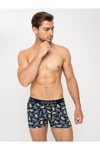 Dorea 2 Adet Erkek Desenli Boxer (445756614) Lacivert