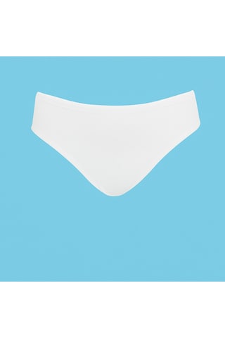 Belpa Ersa İç Giyim Ribana Bikini 6'lı Beyaz